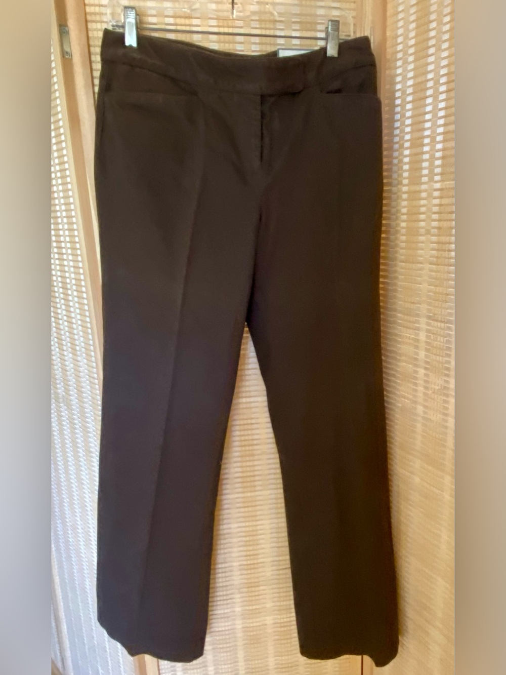 NWT Ann Taylor women’s  Brown Margo Dress Pants, 98% Cotton, size 8
